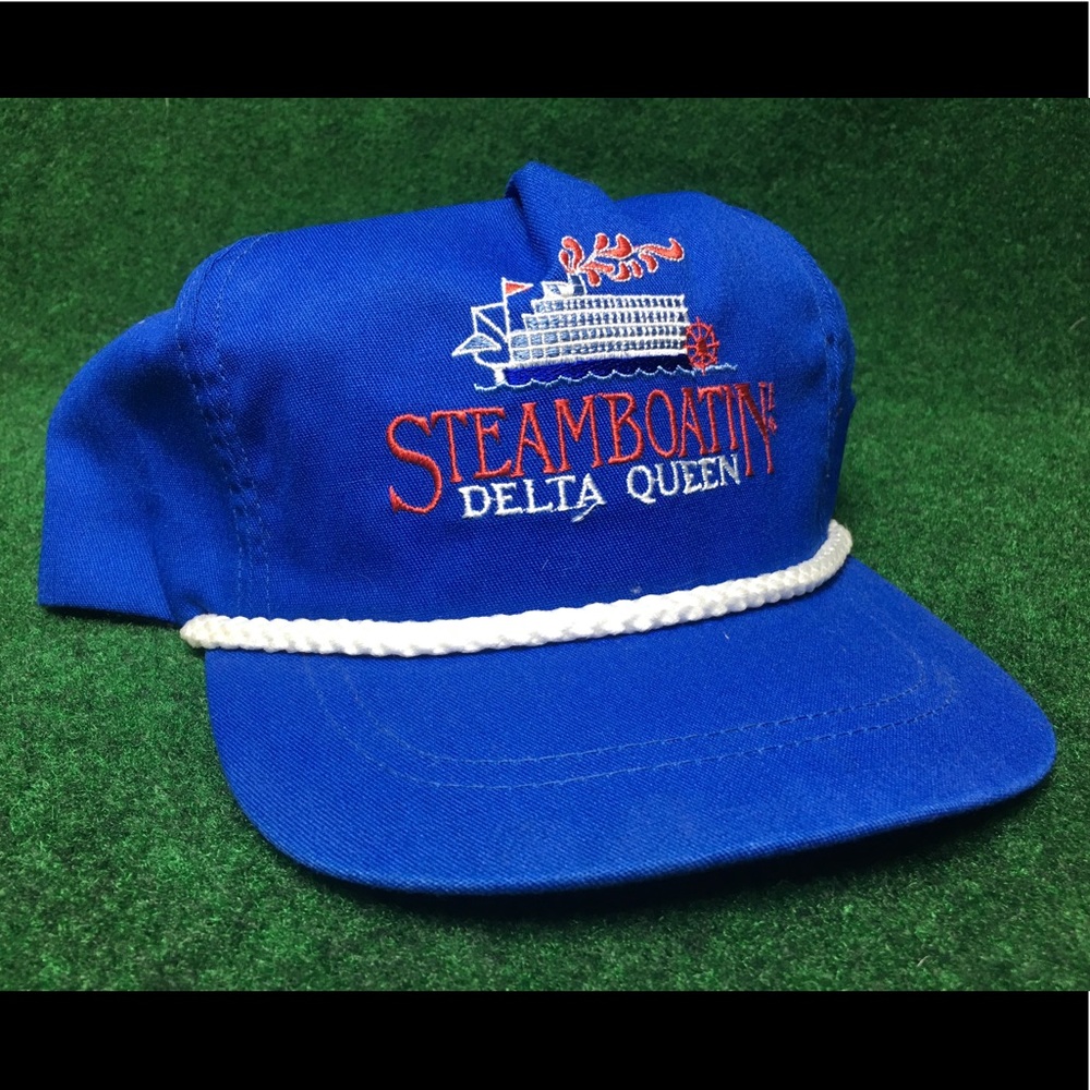 Vintage Delta Queen steamboat hat.